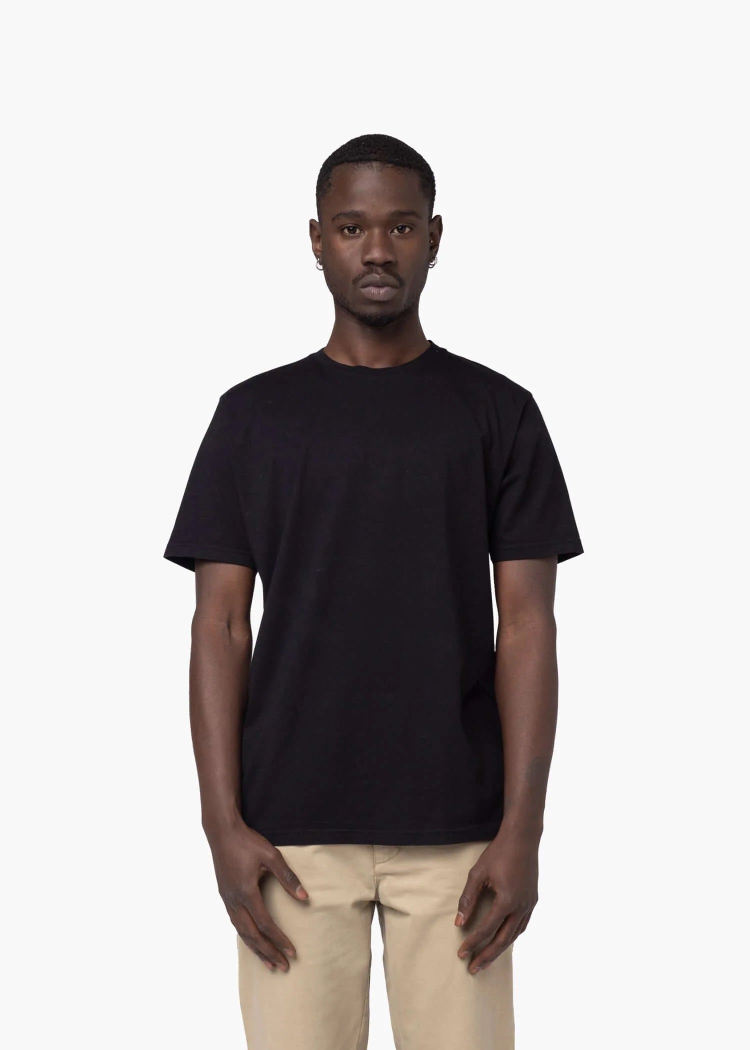 COTTON CREWNECK T-SHIRT