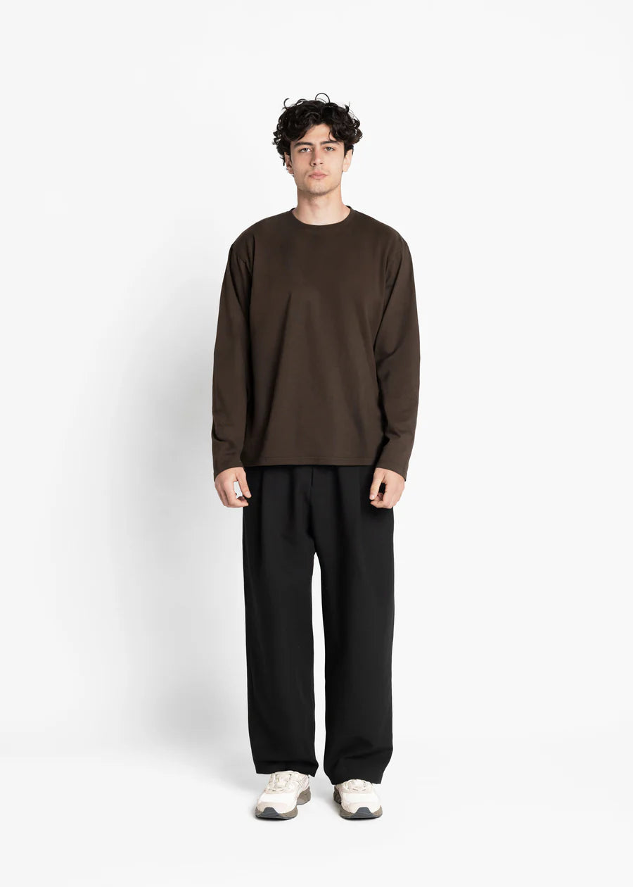 WOOL BLEND SWEATSHIRT
